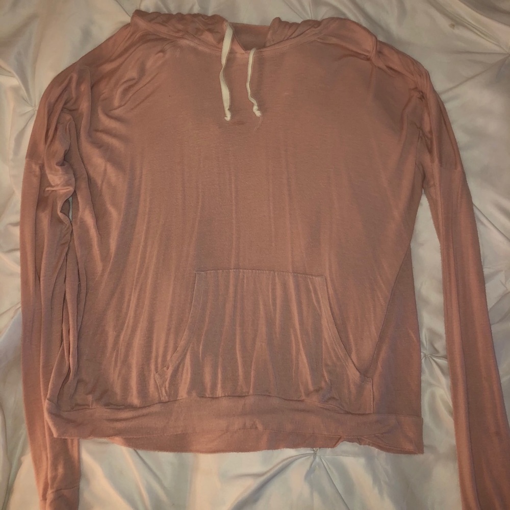 Brandy Melville pink hoodie T-shirt
